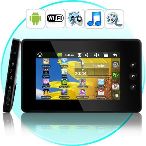 Tablet"4.3 Androide 2.2 4GB Touch Screen
