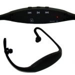 MP3 Player com fone de ouvido sem fio